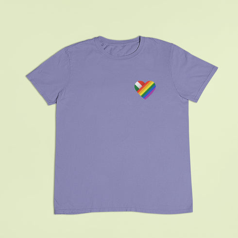 ZShowTime unisex póló - HUN Pride Szív